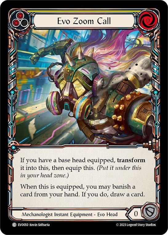 Image for Evo Zoom Call (EVO050) (Bright Lights) - Flesh and Blood TCG