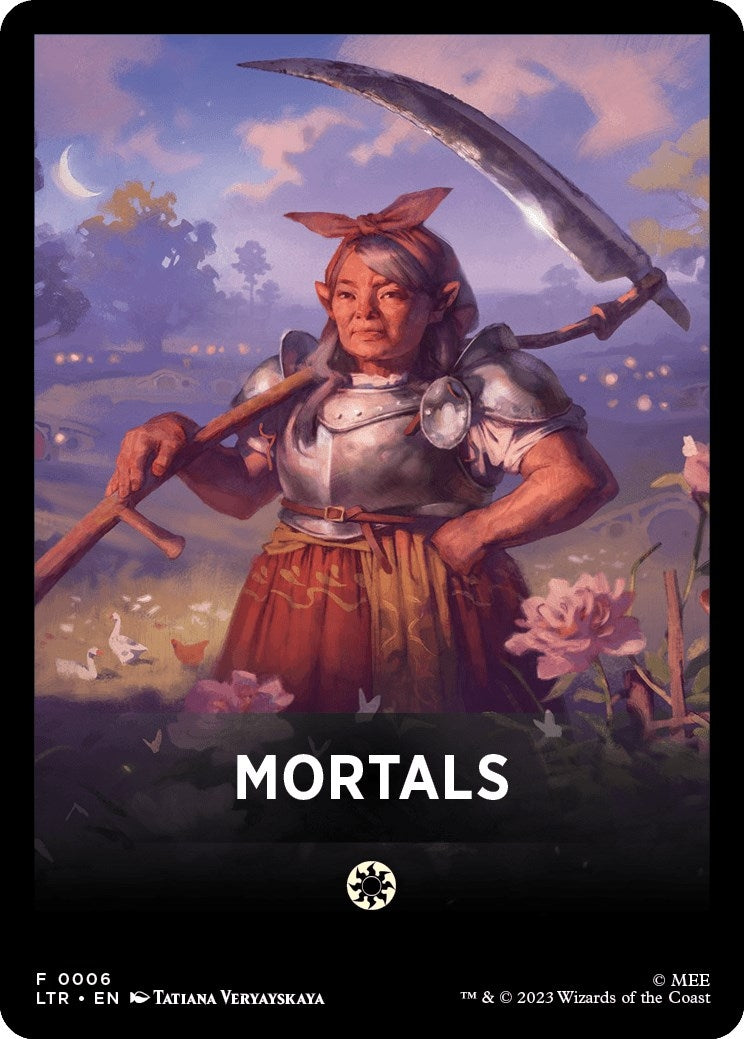 Image for Mortals Theme Card (6) (LTR) - Magic: The Gathering