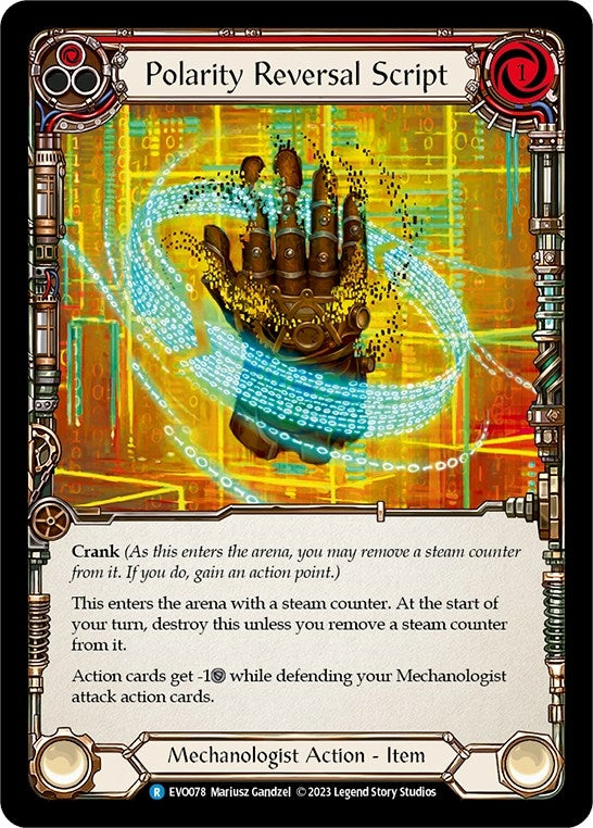 Image for Polarity Reversal Script (EVO078) (Bright Lights) - Flesh and Blood TCG