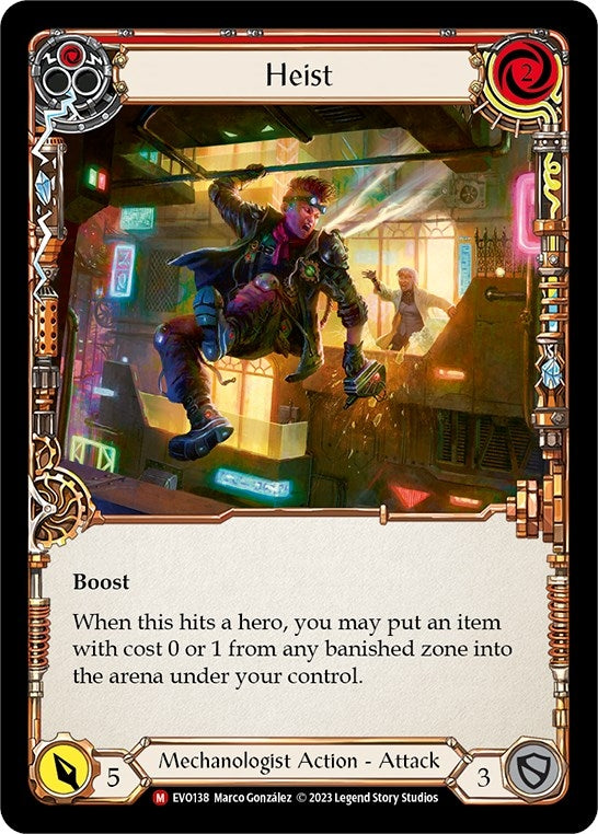 Image for Heist (EVO138) (Bright Lights) - Flesh and Blood TCG