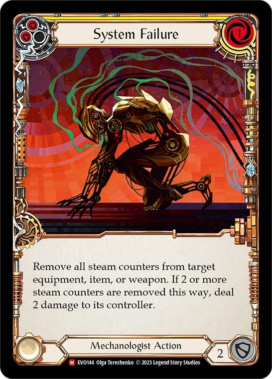 Image for System Failure (EVO144) (Bright Lights) - Flesh and Blood TCG