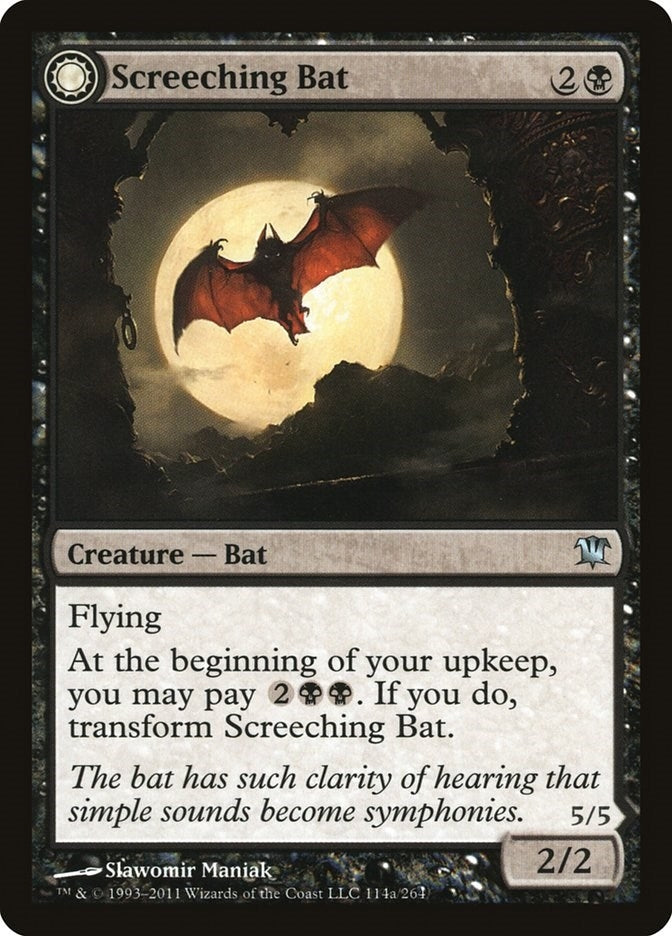 Image for Screeching Bat (114) (Innistrad) - Magic: The Gathering