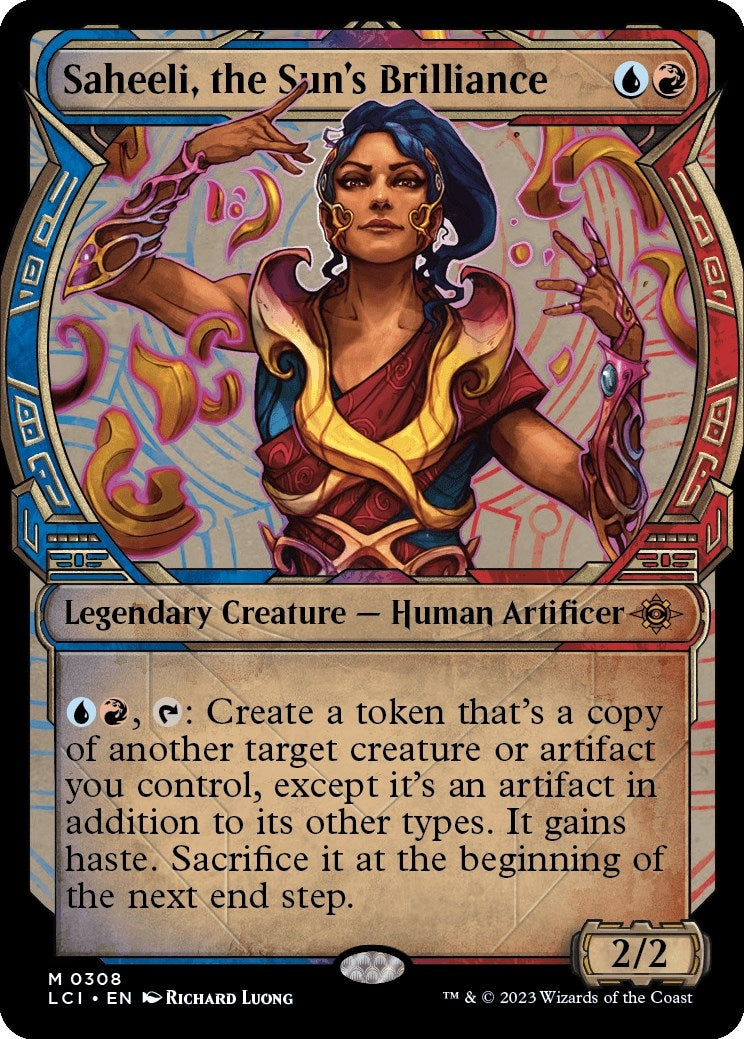 Image for Saheeli, the Sun's Brilliance (Showcase) (308) (The Lost Caverns of Ixalan) - Magic: The Gathering