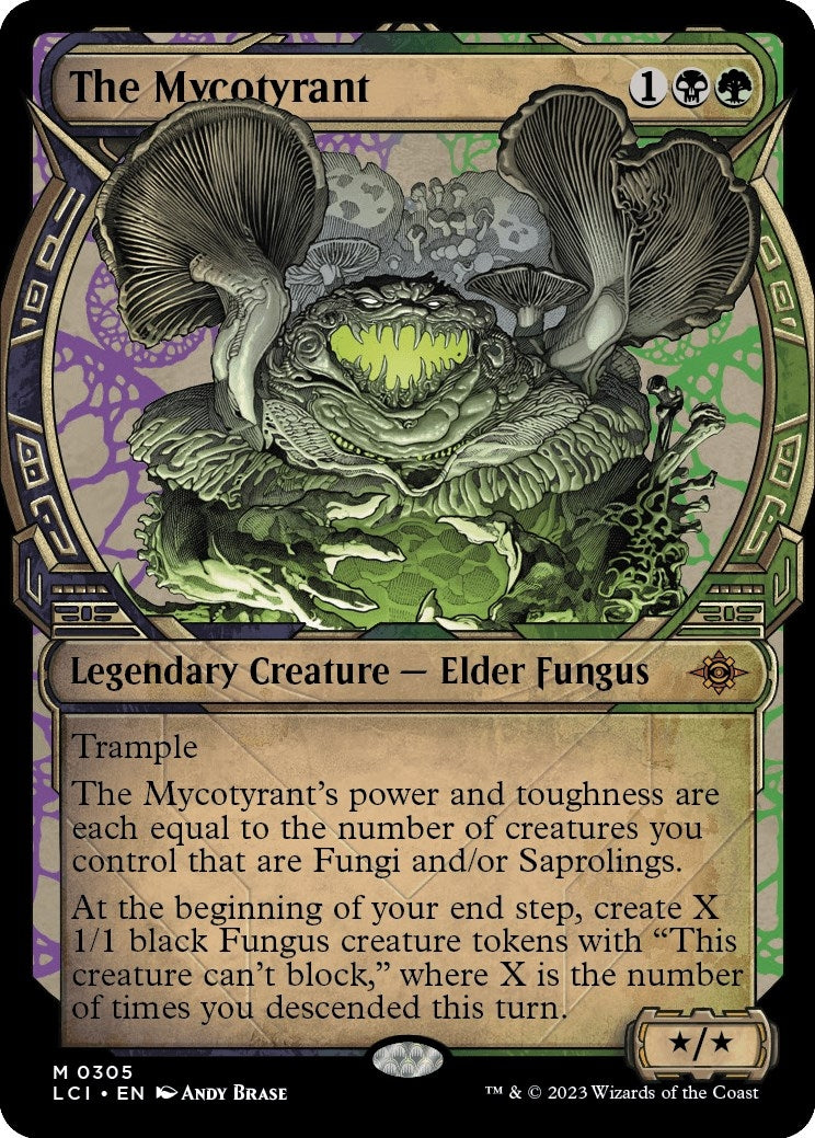 Image for The Mycotyrant (Showcase) (305) (The Lost Caverns of Ixalan) - Magic: The Gathering