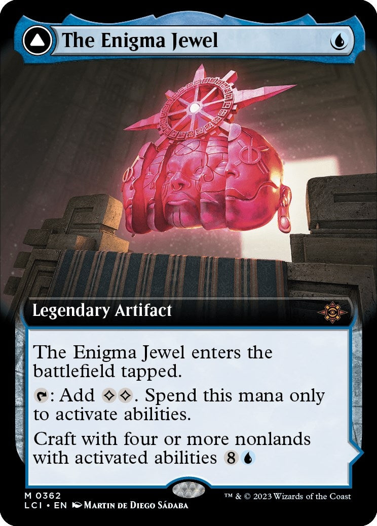 Image for The Enigma Jewel (Extended Art) (362) (The Lost Caverns of Ixalan) - Magic: The Gathering