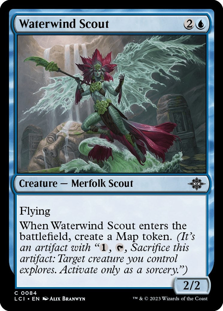Image for Waterwind Scout (84) (The Lost Caverns of Ixalan) - Magic: The Gathering