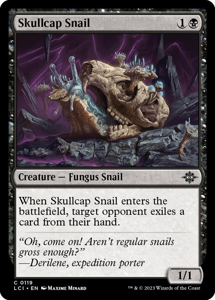 Image for Skullcap Snail (119) (The Lost Caverns of Ixalan) - Magic: The Gathering