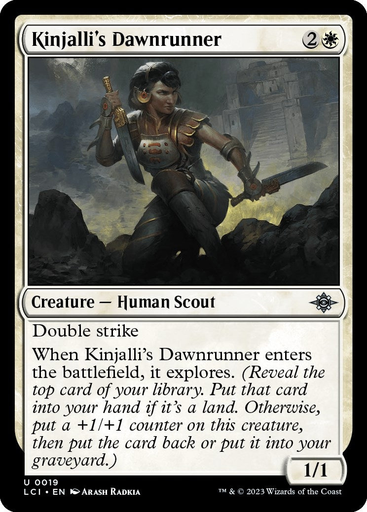 Image for Kinjalli's Dawnrunner (19) (The Lost Caverns of Ixalan) - Magic: The Gathering