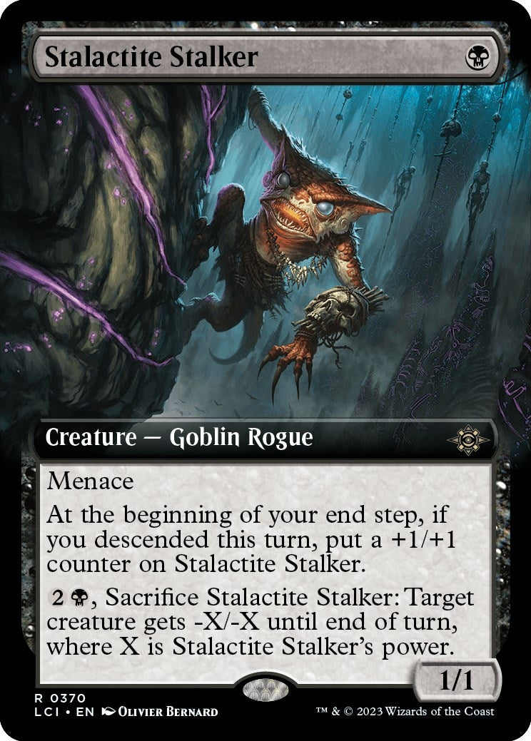 Image for Stalactite Stalker (Extended Art) (370) (The Lost Caverns of Ixalan) - Magic: The Gathering