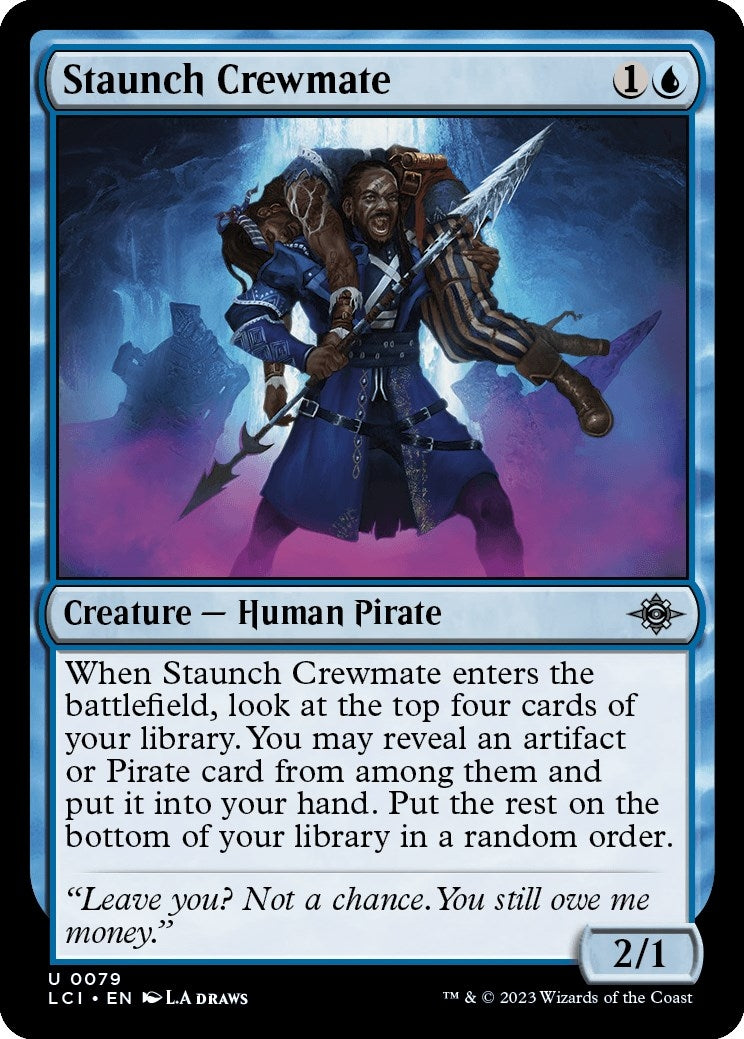 Image for Staunch Crewmate (79) (The Lost Caverns of Ixalan) - Magic: The Gathering