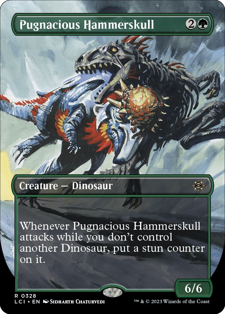 Pugnacious Hammerskull (Borderless) (328) (The Lost Caverns of Ixalan)