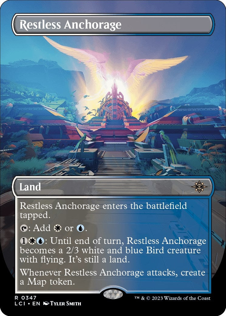 Image for Restless Anchorage (Borderless) (347) (The Lost Caverns of Ixalan) - Magic: The Gathering