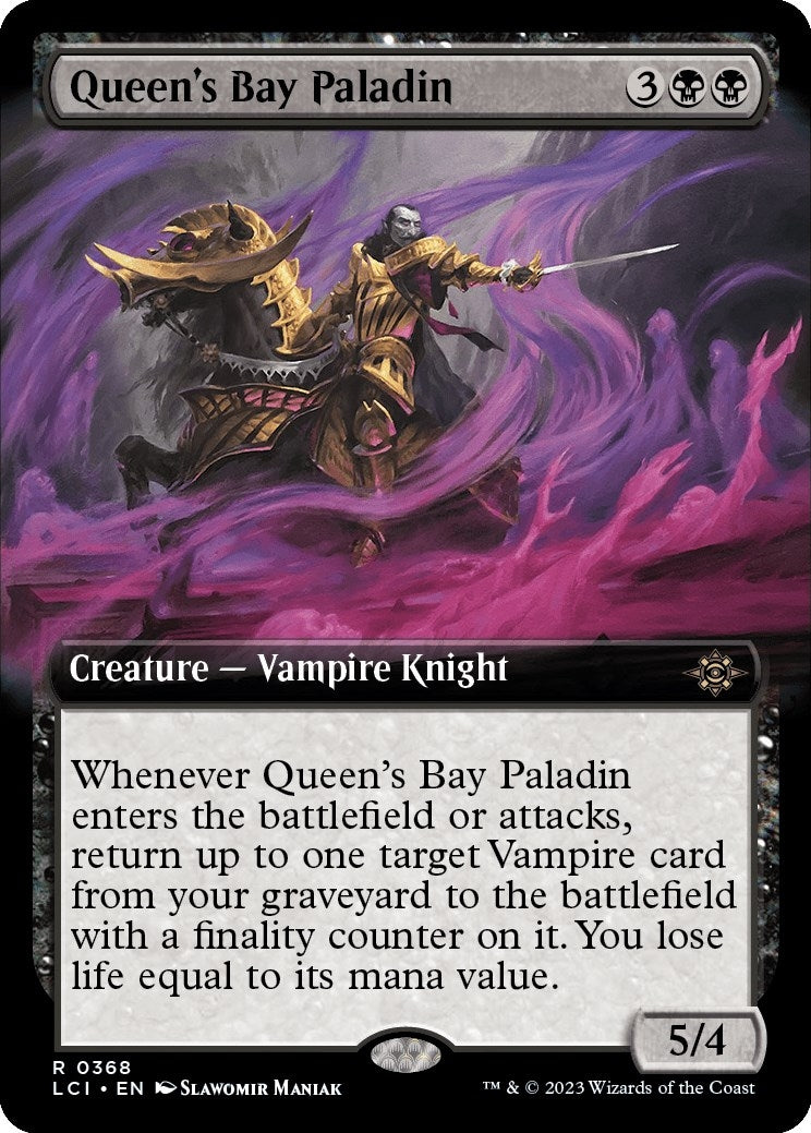 Image for Queen's Bay Paladin (Extended Art) (368) (The Lost Caverns of Ixalan) - Magic: The Gathering