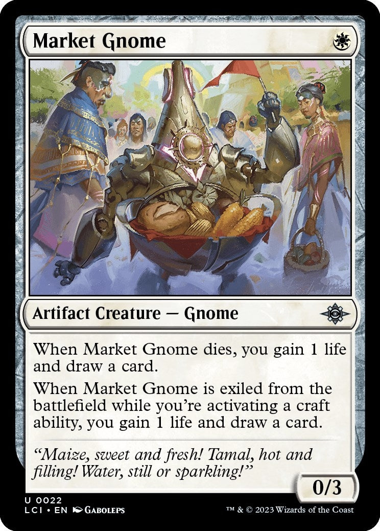 Image for Market Gnome (22) (The Lost Caverns of Ixalan) - Magic: The Gathering