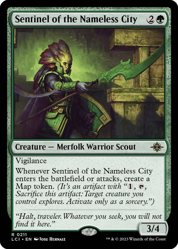 Image for Sentinel of the Nameless City (211) (The Lost Caverns of Ixalan) - Magic: The Gathering