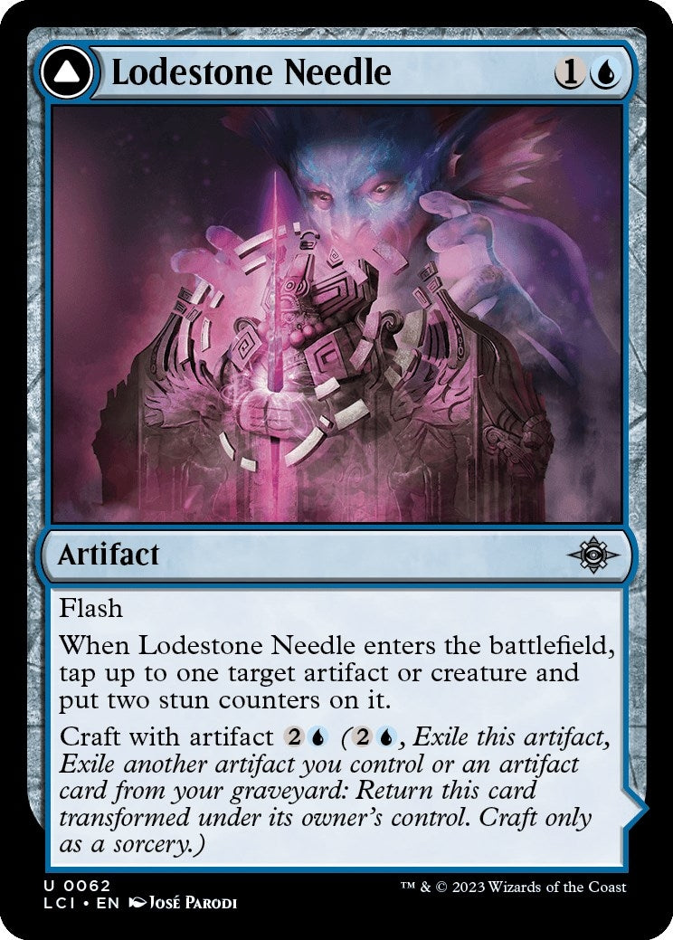 Image for Lodestone Needle (62) (The Lost Caverns of Ixalan) - Magic: The Gathering
