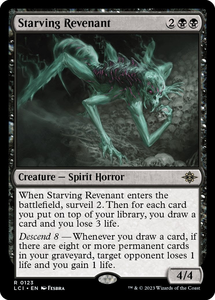 Image for Starving Revenant (123) (The Lost Caverns of Ixalan) - Magic: The Gathering
