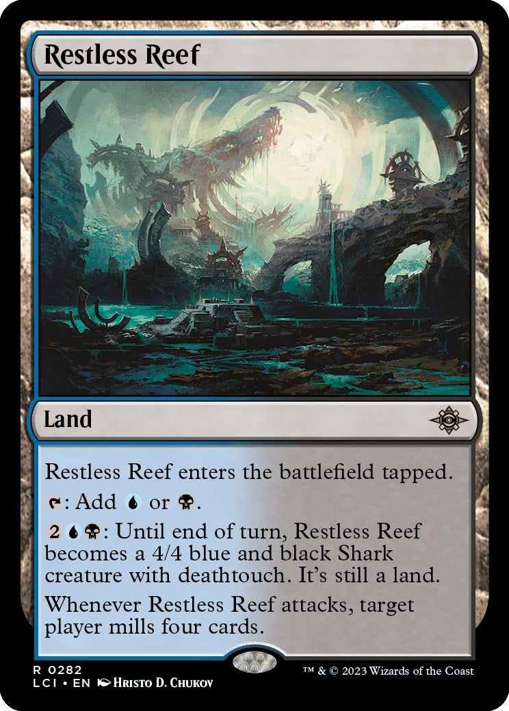 Image for Restless Reef (282) (The Lost Caverns of Ixalan) - Magic: The Gathering