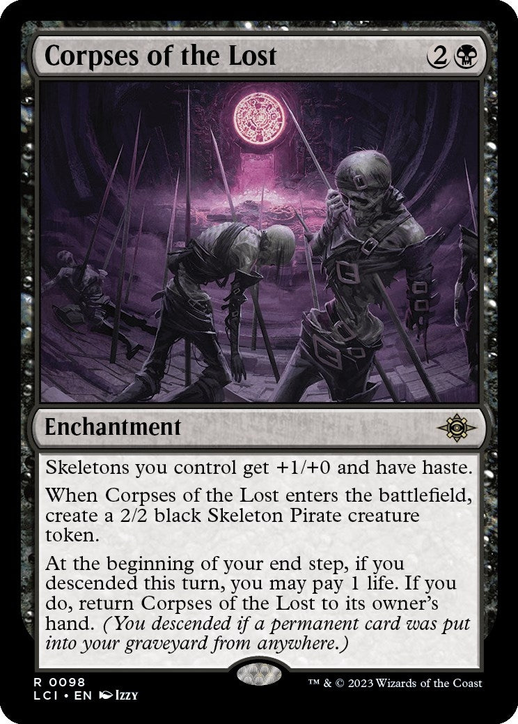 Image for Corpses of the Lost (98) (The Lost Caverns of Ixalan) - Magic: The Gathering