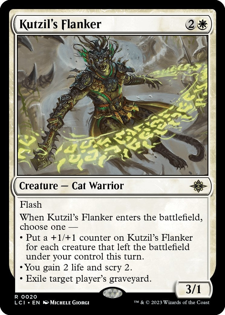 Image for Kutzil's Flanker (20) (The Lost Caverns of Ixalan) - Magic: The Gathering
