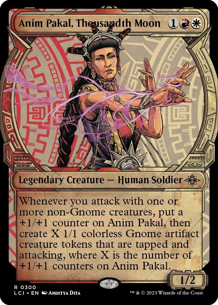 Image for Anim Pakal, Thousandth Moon (Showcase) (300) (The Lost Caverns of Ixalan) - Magic: The Gathering