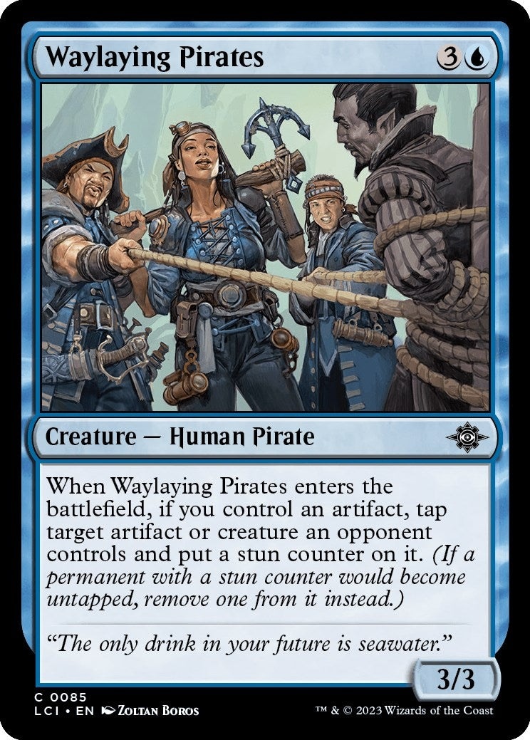 Image for Waylaying Pirates (85) (The Lost Caverns of Ixalan) - Magic: The Gathering