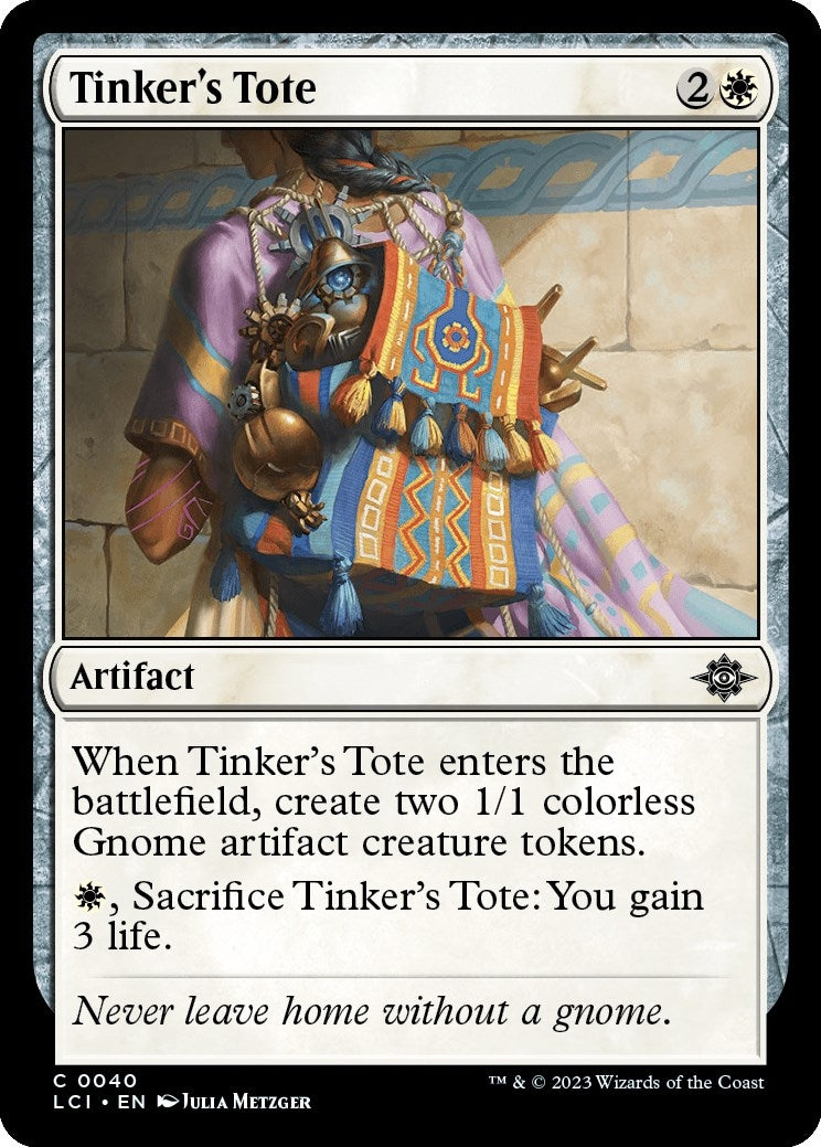 Image for Tinker's Tote (40) (The Lost Caverns of Ixalan) - Magic: The Gathering