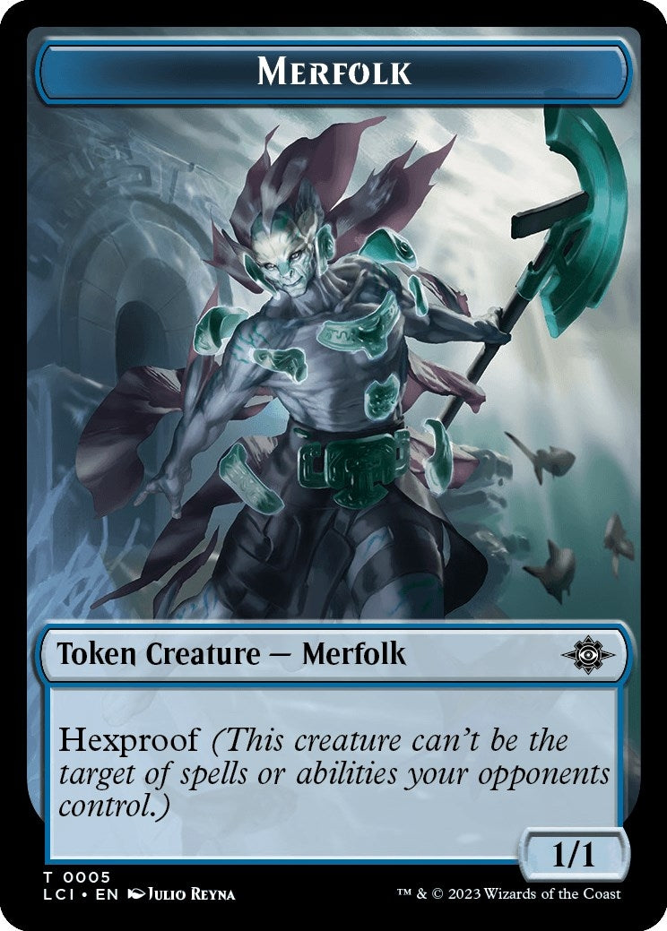 Image for Merfolk Token (5) (The Lost Caverns of Ixalan) - Magic: The Gathering