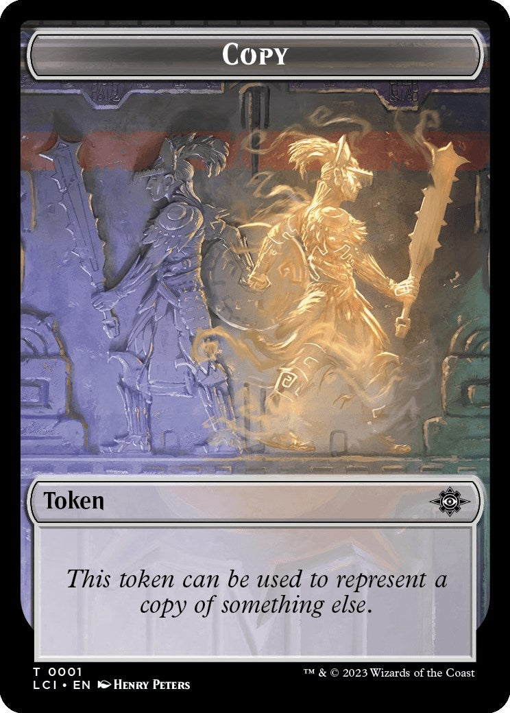 Image for Copy // Fungus Double-Sided Token (1 // 7) (The Lost Caverns of Ixalan) - Magic: The Gathering