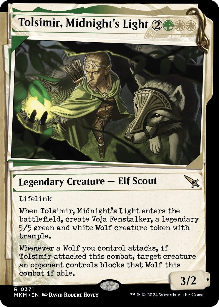 Tolsimir, Midnight's Light (Showcase) (371) (Murders at Karlov Manor)