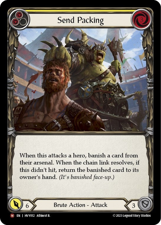 Image for Send Packing (HVY012) (Heavy Hitters) - Flesh and Blood TCG
