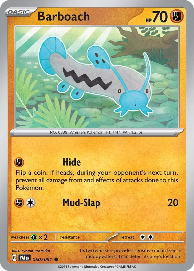 Barboach (050/091) (SV: Paldean Fates)