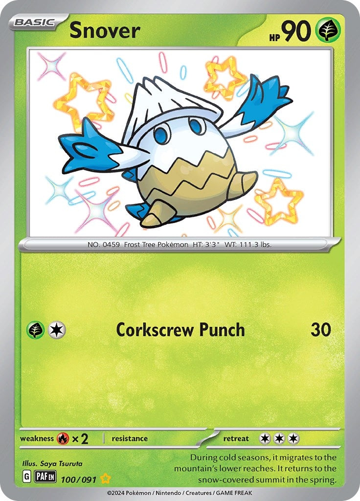 Snover (100/091) (SV: Paldean Fates)