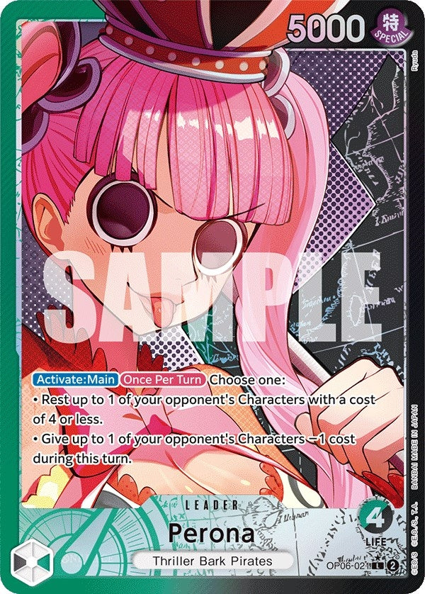 Image for Perona (021) (Alternate Art) (OP06-021) (Wings of the Captain) - One Piece Card Game