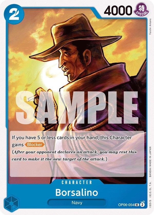 Image for Borsalino (OP06-054) (Wings of the Captain) - One Piece Card Game