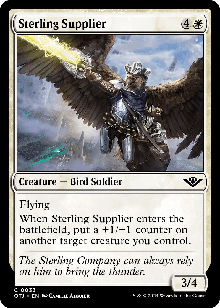 Sterling Supplier (33) (Outlaws of Thunder Junction)