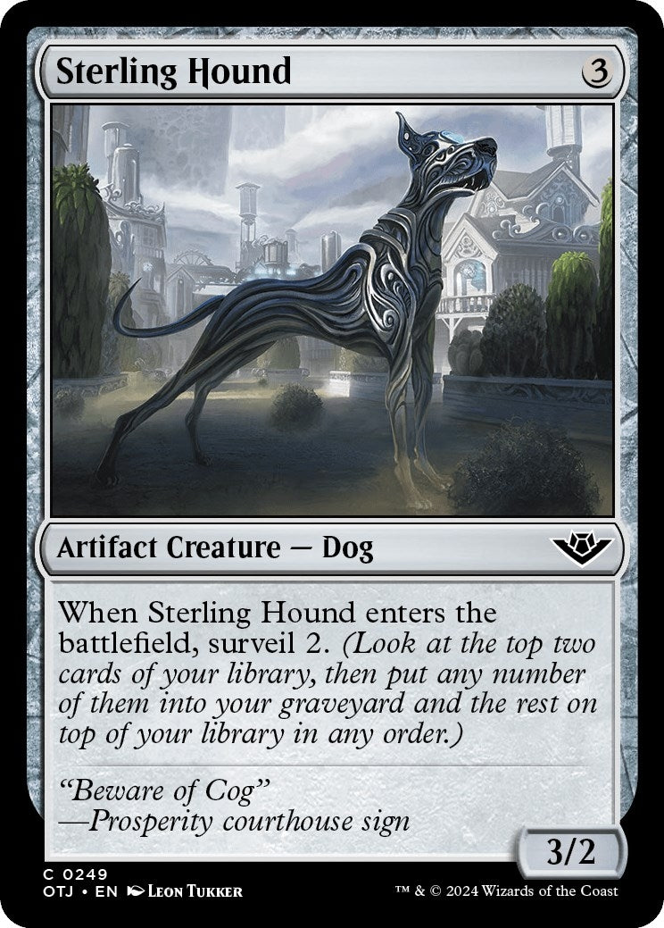 Image for Sterling Hound (249) (Outlaws of Thunder Junction) - Magic: The Gathering