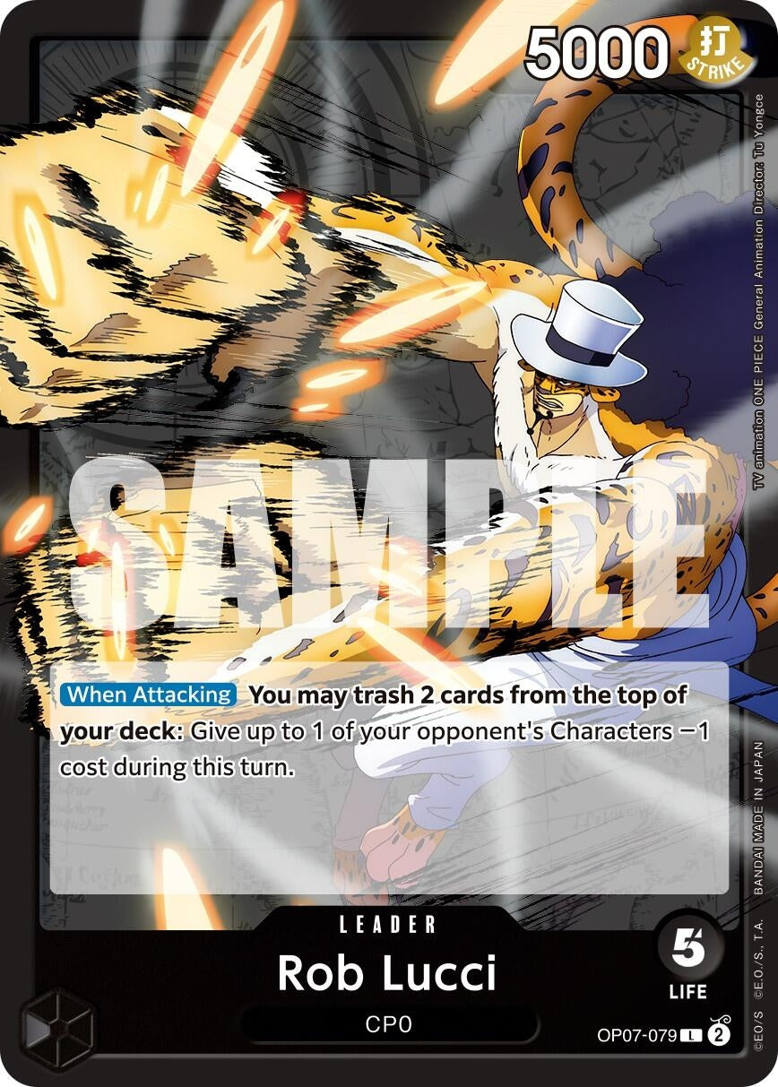 Rob Lucci (079) (OP07-079) (500 Years in the Future)
