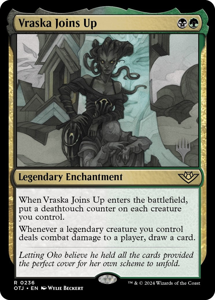 Vraska Joins Up (236) (Outlaws of Thunder Junction) (PPOTJ)