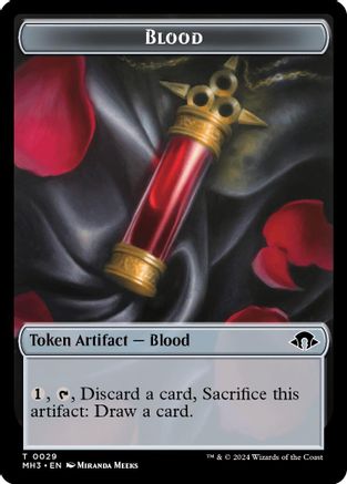 Blood // Energy Reserve Double-Sided Token (29 // 36) (MH3)