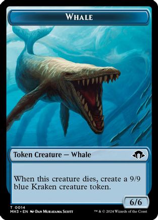 Whale // Energy Reserve Double-Sided Token (14 // 36) (MH3)