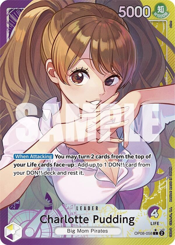 Charlotte Pudding (058) (Parallel) (OP08-058) (Two Legends)