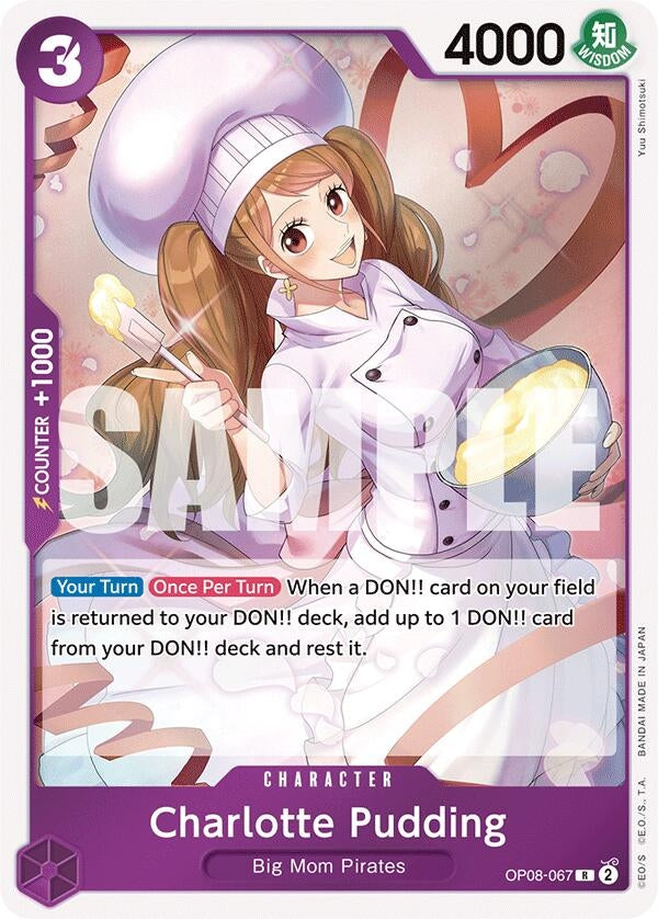 Charlotte Pudding (067) (OP08-067) (Two Legends)