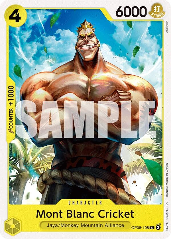 Mont Blanc Cricket (OP08-108) (Two Legends)