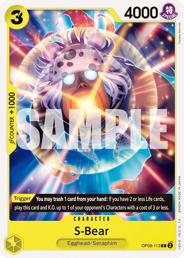 S-Bear (OP08-113) (Two Legends)