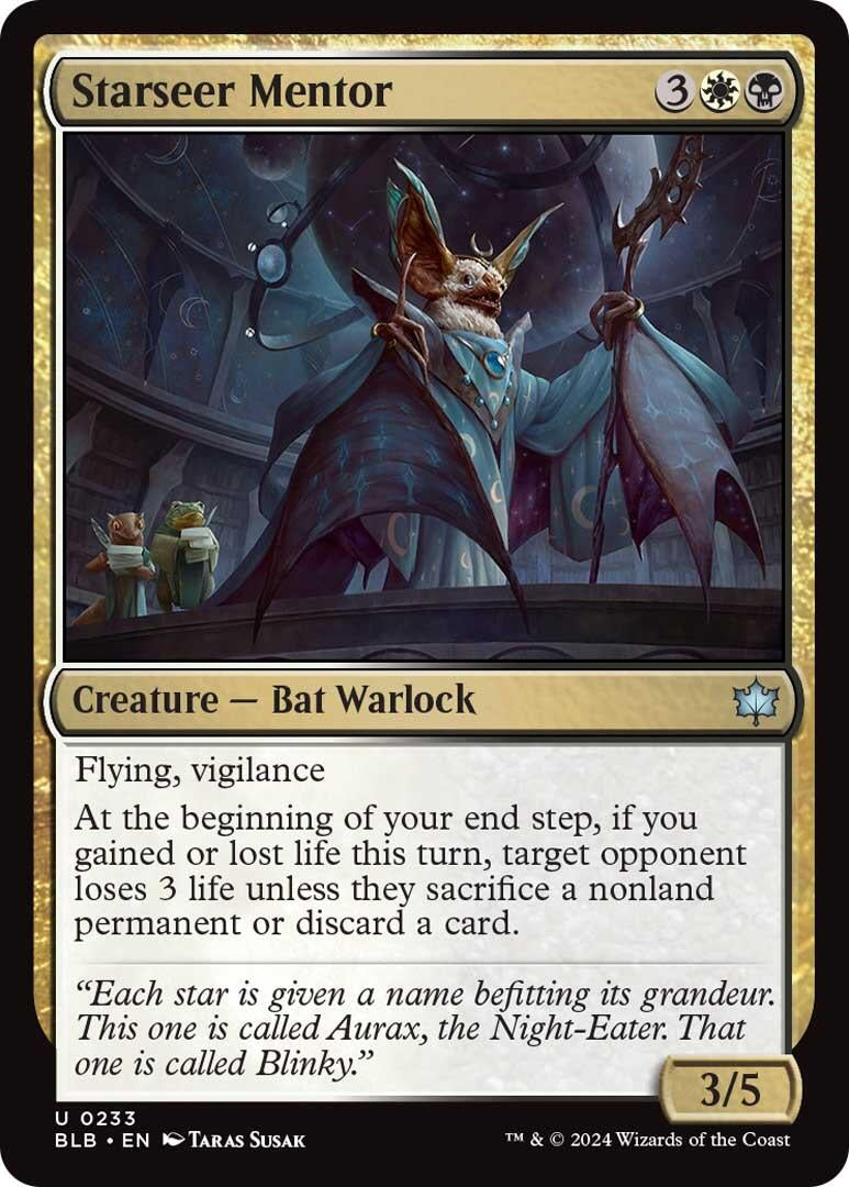 Starseer Mentor (233) (Bloomburrow)