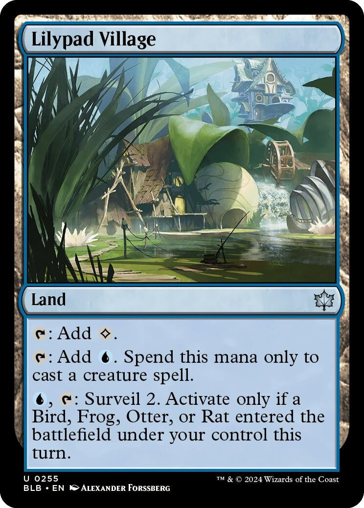 Lilypad Village (255) (Bloomburrow)