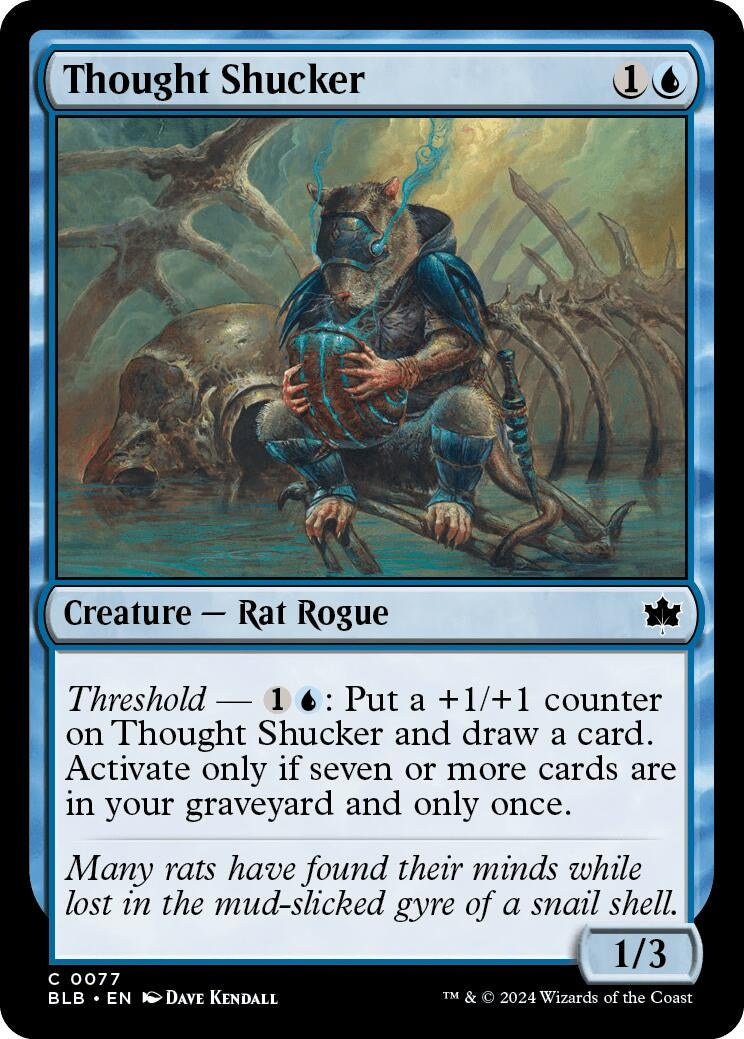 Image for Thought Shucker (77) (Bloomburrow) - Magic: The Gathering