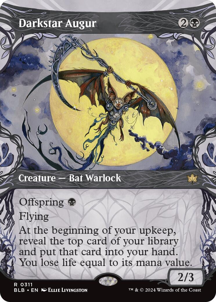 Darkstar Augur (Showcase) (311) (Bloomburrow)