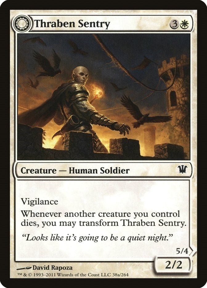 Image for Thraben Sentry (38) (Innistrad) - Magic: The Gathering